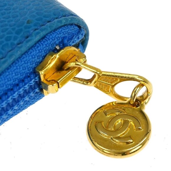 Chanel Blue Calfskin Wallet 134912 - Picture 4 of 7